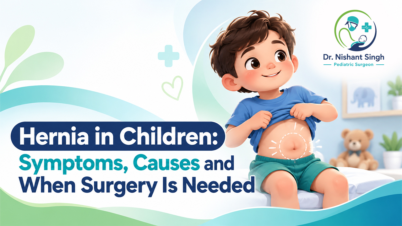 Hernia in Children: Symptoms, Causes and When Surgery Is Needed